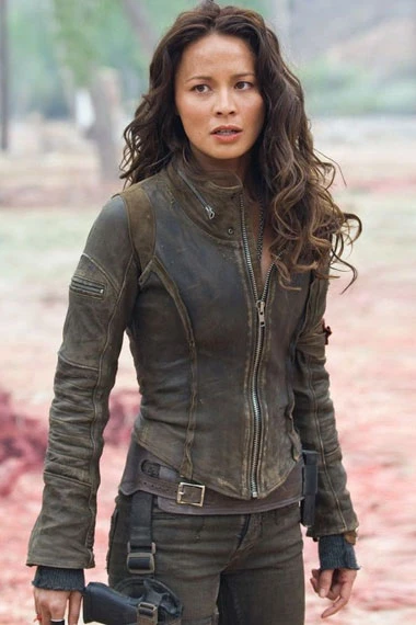 Blair Williams Terminator Salvation Moon Bloodgood Jacket