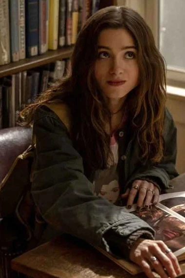 Willis Natalia Dyer Things Heard & Seen Green Cotton Jacket
