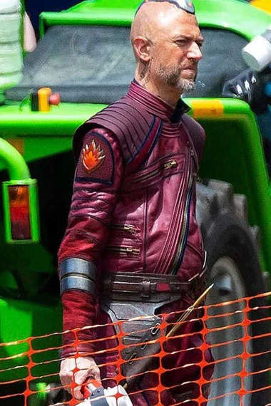 Thor Love And Thunder Kraglin Sean Gunn Maroon Cosplay Jacket
