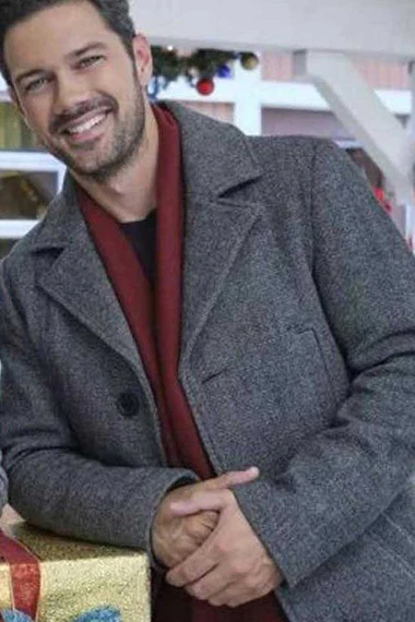 Charles Whitley A Timeless Christmas Ryan Paevey Trench Coat