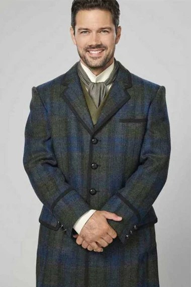 Charles Whitley A Timeless Christmas Ryan Paevey Trench Coat