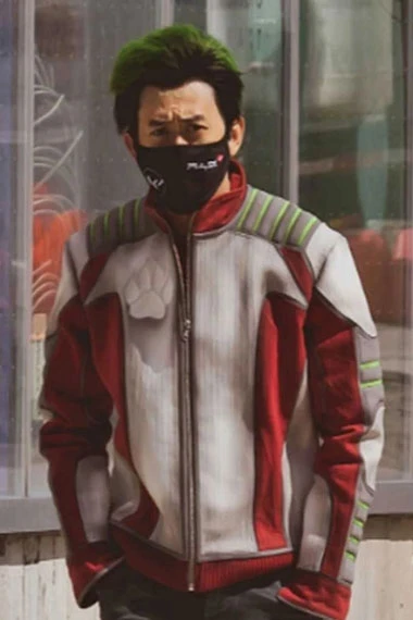 Gar Logan Beast Boy Titans Ryan Potter White Cosplay Jacket
