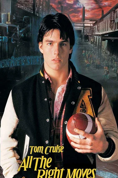Tom Cruise All The Right Moves Stef Bomber Varsity Jacket