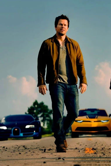 Transformers Age of Extinction Cade Yeager Brown Suede Jacket