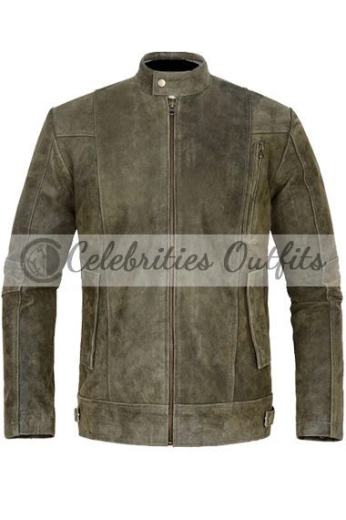 Transformers Age Of Extinction Mark Wahlberg Distressed Jacket
