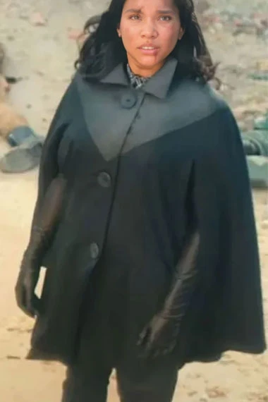 Allison Hargreeves Emmy Raver-Lampman Umbrella Academy Coat