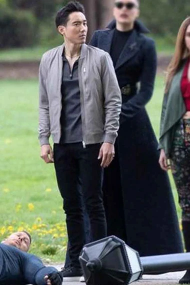 Ben Hargreeves The Umbrella Academy Justin Min Bomber Jacket