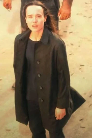 The Umbrella Academy Vanya Hargreeves Black Leather Coat