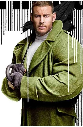 Luther Hargreeves Tom Hopper Umbrella Academy Green Wool Coat tom-hopper-the-umbrella-academy-coat