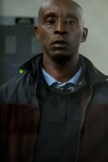 The Unforgivable Rob Morgan Vincent Cross Maroon Bomber Jacket