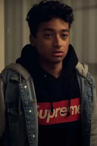 The Unforgivable Orlando Lucas Ryan Ingram Blue Hooded Jacket