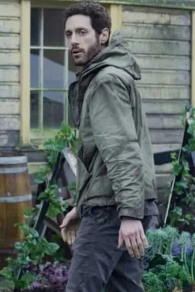 Upload TV Series Paulo Costanzo Matteo Green Cotton Hoodie