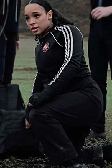 Rose Hathaway Sisi Stringer Vampire Academy Black Track Jacket