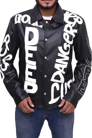 Vanilla Ice Cool As Ice Robert Matthew Black Leather Jacket