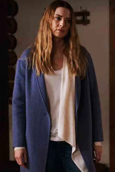 Alexandra Breckenridge Virgin River Melinda Monroe Wool Coat