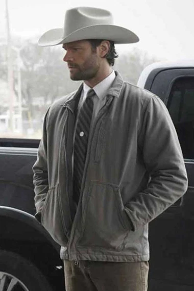 Ranger Cordell Jared Padalecki Walker Grey Bomber Jacket