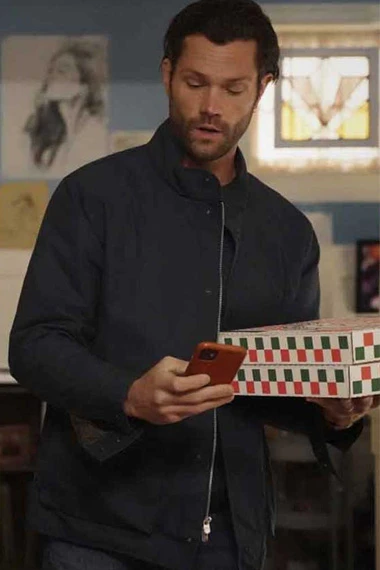 Jared Padalecki Ranger Cordell Walker Black Cotton Jacket