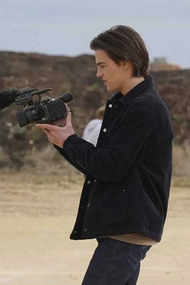 August Kale Culley Walker TV Series Black Cotton Jacket