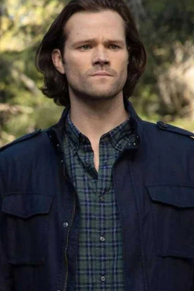 Walker Ranger Cordell Jared Padalecki Blue Cotton Jacket
