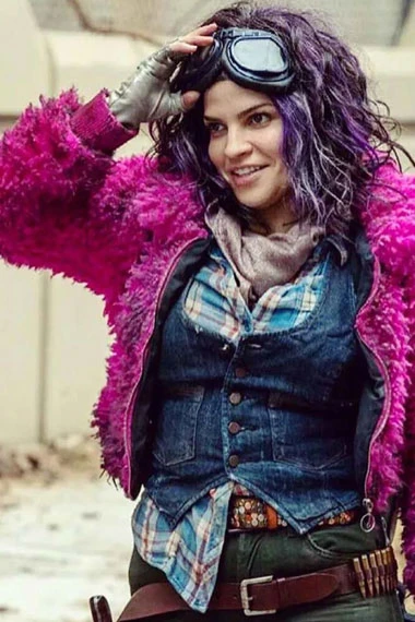 The Walking Dead Juanita Sanchez Paola Lazaro Blue Denim Vest