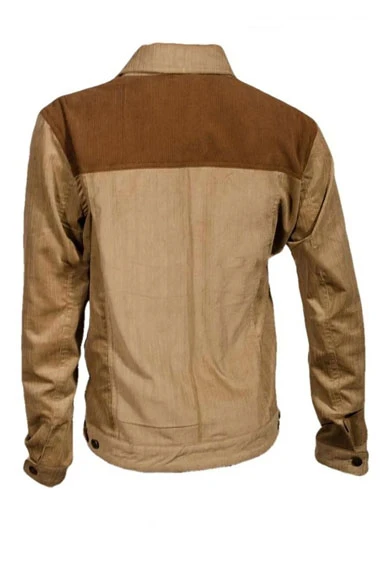 Andrew Lincoln Walking Dead Rick Grimes Brown Denim Jacket rick-grimes-walking-dead-jacket
