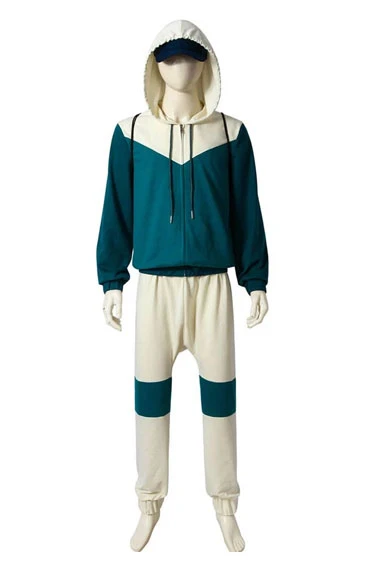 Jimmy Shaw Watch Dogs Bomber Green Cosplay Fleece Hoodie