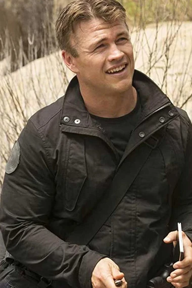 Luke Hemsworth Ashley Stubbs Westworld Black Cotton Jacket