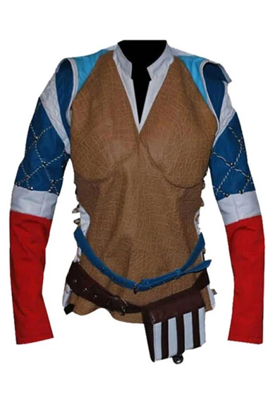 Triss Merigold The Witcher Brown Cosplay Leather Jacket
