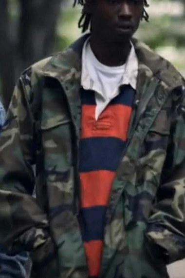 Bobby Diggs Wu-Tang Ashton Sanders Green Camouflage Jacket
