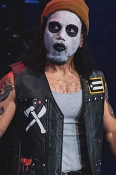 Aew Santana And Ortiz Pleasant Puerto Leather Vest