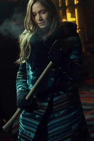 Waverly Dominique Provost Chalkley Wynonna Earp TV Series Coat