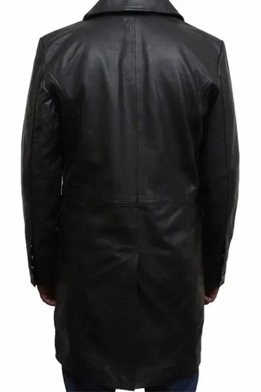 Taylor Kitsch Gambit X-Men Origins Black Leather Trench Coat gambit-xmen-origins-coat