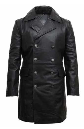 Taylor Kitsch Gambit X-Men Origins Black Leather Trench Coat gambit-xmen-origins-coat