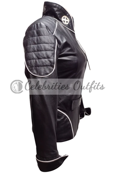 Storm Halle Berry X-Men Black Cosplay Leather Jumpsuit Jacket xmen-halle-berry-jumpsuit-costume