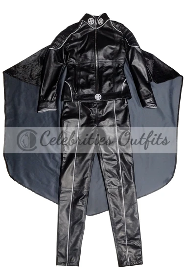 Storm Halle Berry X-Men Black Cosplay Leather Jumpsuit Jacket xmen-halle-berry-jumpsuit-costume