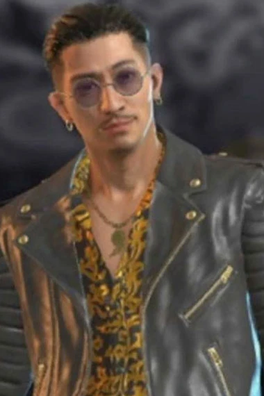 Tianyou Zhao Yakuza Like A Dragon Biker Black Cosplay Jacket