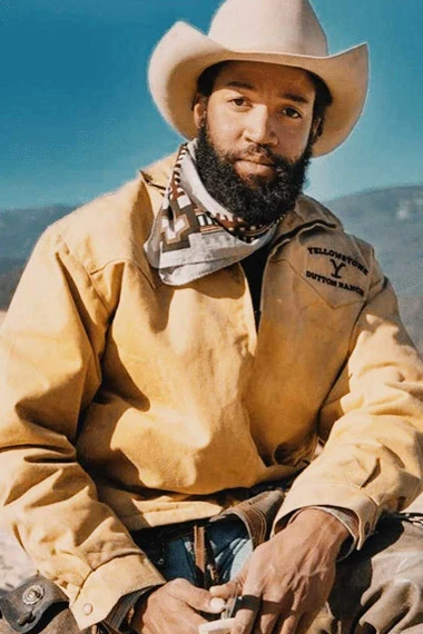 Colby Mayfield Yellowstone Denim Richards Yellow Ranch Jacket