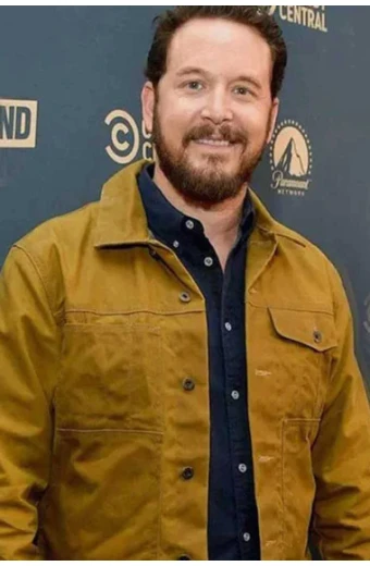 Cole Hauser Rip Wheeler Yellowstone Yellow Cotton Jacket yellowstone-cole-hauser-yellow-jacket