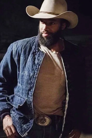Denim Richards Yellowstone Colby Mayfield Blue Denim Jacket