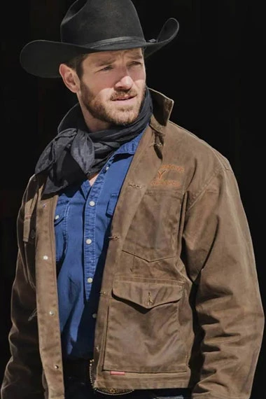 Ian Bohen Yellowstone TV Series Ryan Brown Cotton Jacket