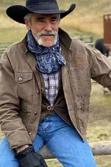Yellowstone Lloyd Pierce Forrie J Smith Brown Cotton Jacket