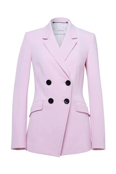 Yellowstone Heather Hemmens Melody Prescott Pink Wool Peacoat