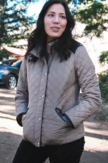 Yellowstone Michaela Conlin Sarah Nguyen Quilted Puffer Jacket