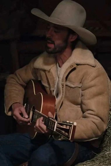 Ryan Bingham Yellowstone TV Series Walker Brown Suede Jacket