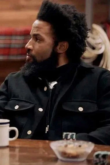 Colby Mayfield Yellowstone Denim Richards Black Cotton Jacket