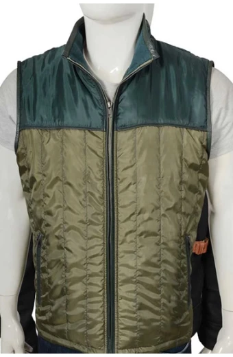 Rip Wheeler Yellowstone Cole Hauser Green Parachute Vest yellowstone-cole-hauser-vest