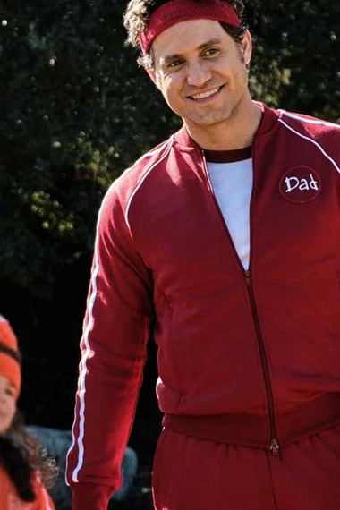 Yes Day Edgar Ramirez Carlos Torres Red Fleece Track Jacket