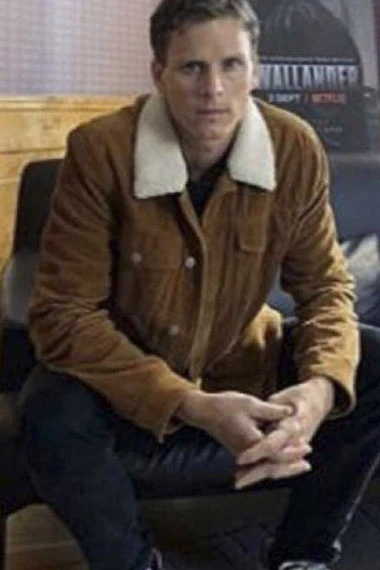 Kurt Wallander Young Wallander TV Series Brown Corduroy Jacket